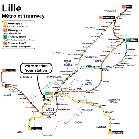Centre - Nice, Cozy And Functional Lille