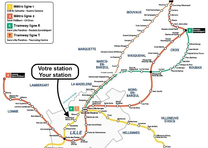 Centre - Nice, Cozy And Functional Rijsel